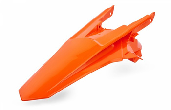 BŁOTNIK TYŁ (BEZ BOCZKÓW) KTM EXC/EXCF `17-19 KOLOR POMARAŃCZOWY (WITH PINS)
